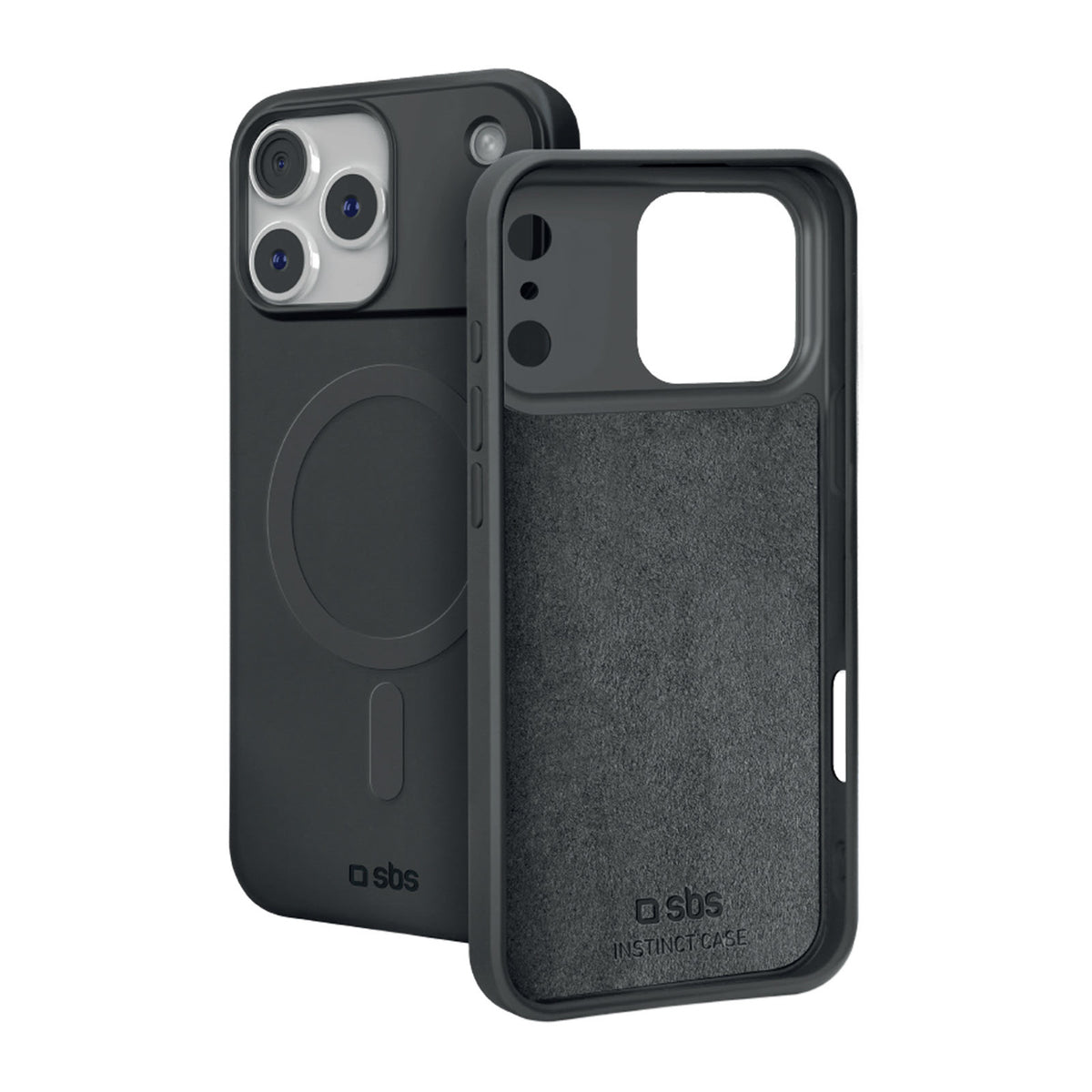 SBS Instinct Mag dėklas iPhone 18 Pro Max / 17 Pro Max suderinama su MagSafe - Juoda -- iPhone 18 Pro Max / iPhone 17 Pro Max