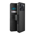 SBS Wallet Classic dėklas iPhone 18 Pro Max su piniginės funkcija ir stovu - juoda -- iPhone 18 Pro Max