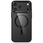 Tech-Protect Magmat Magsafe CC dėžė iPhone 17 Pro / 18 Pro - Skaidri juoda -- iPhone 17 Pro / iPhone 18 Pro