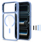Tech-Protect Magmat MagSafe CC dėklas Apple iPhone 17 Pro Max / 18 Pro Max - Skaidrus šviežiai mėlynas -- iPhone 17 Pro...