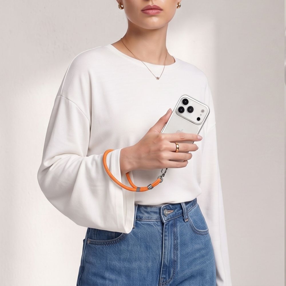 Tech-Protect C11S virvinis rankų dirželis telefonui - Oranžinė -- Other phone accessories