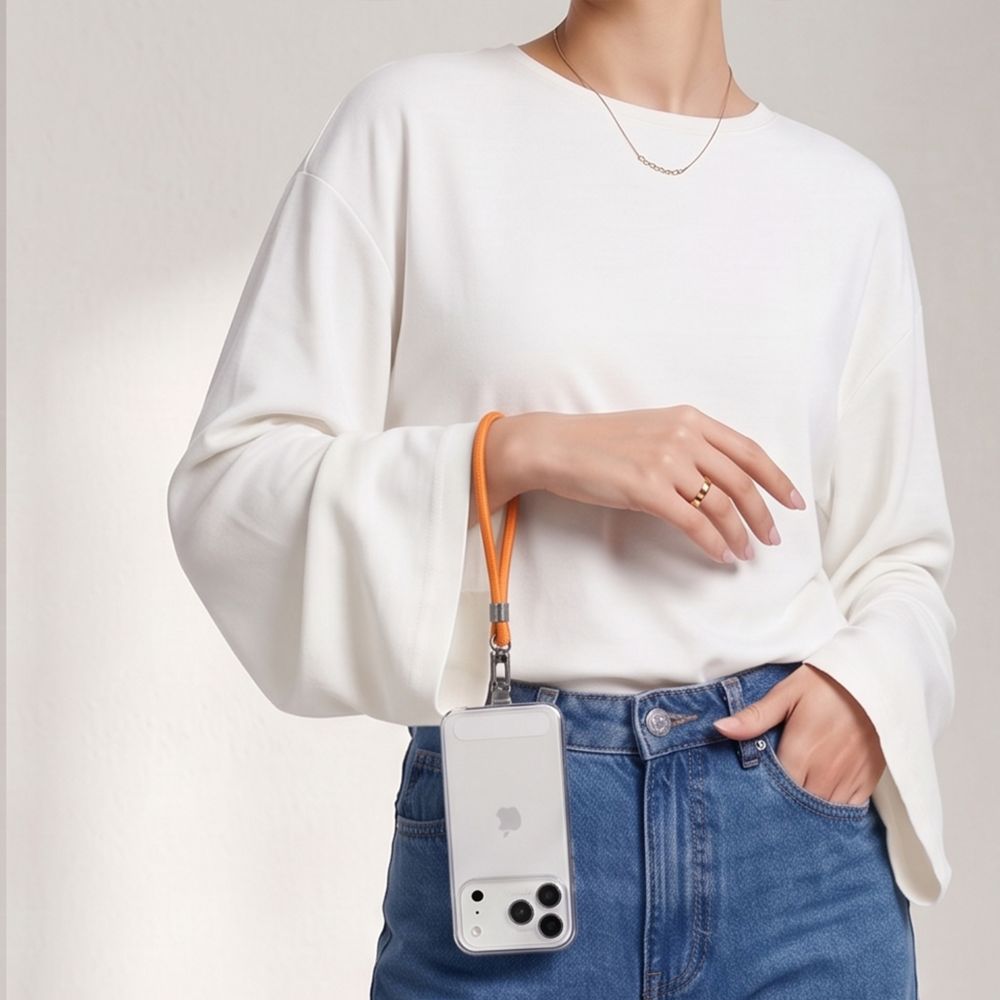 Tech-Protect C11S virvinis rankų dirželis telefonui - Oranžinė -- Other phone accessories