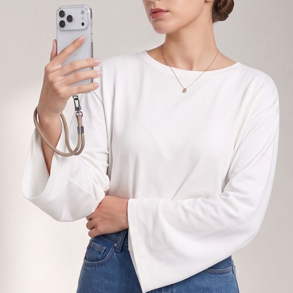 Tech-Protect C11S virvinis rankų dirželis telefonui - Smėlinis -- Other phone accessories