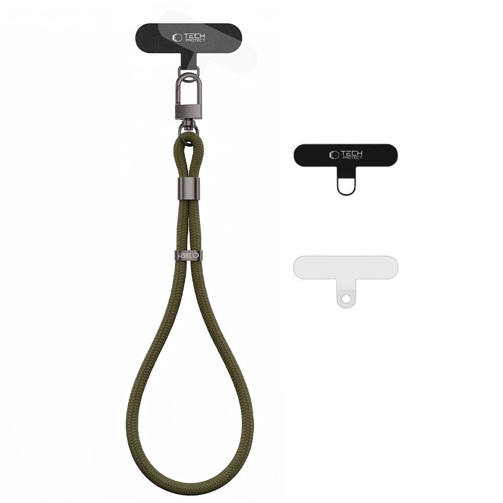 Tech-Protect C11S virvinis rankų dirželis telefonui - Tamsiai žalia -- Other phone accessories
