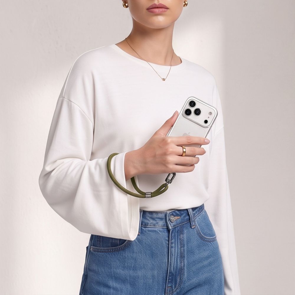 Tech-Protect C11S virvinis rankų dirželis telefonui - Tamsiai žalia -- Other phone accessories