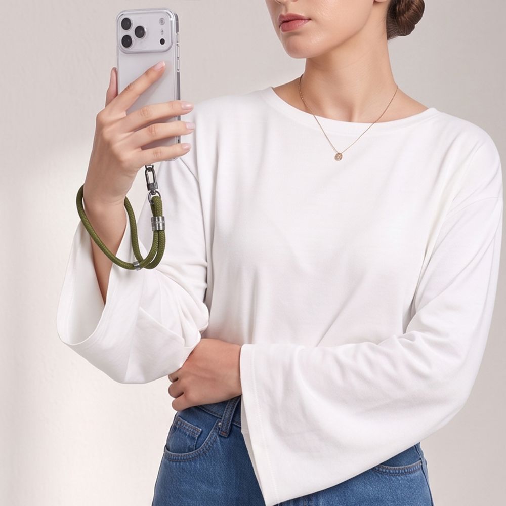 Tech-Protect C11S virvinis rankų dirželis telefonui - Tamsiai žalia -- Other phone accessories