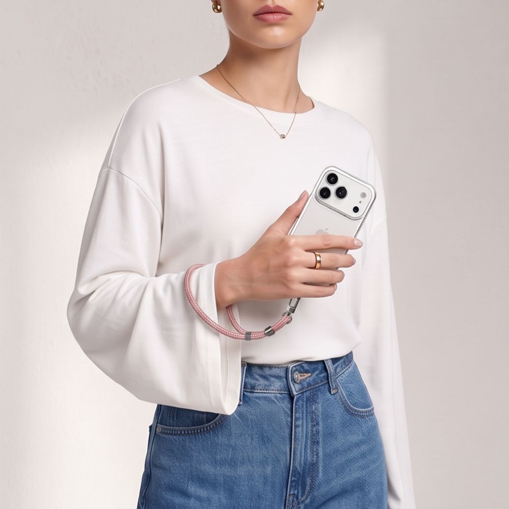 Tech-Protect C11S virvinis rankų dirželis telefonui - Rožinis -- Other phone accessories