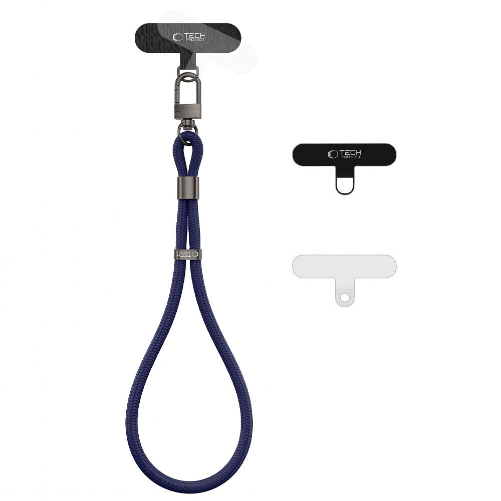 Tech-Protect C11S Rope Wrist Strap telefonui - Tamsiai mėlyna -- Other phone accessories