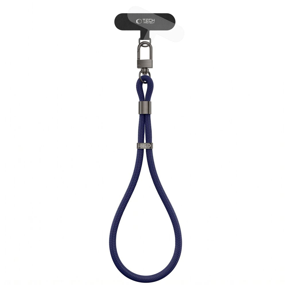 Tech-Protect C11S Rope Wrist Strap telefonui - Tamsiai mėlyna -- Other phone accessories