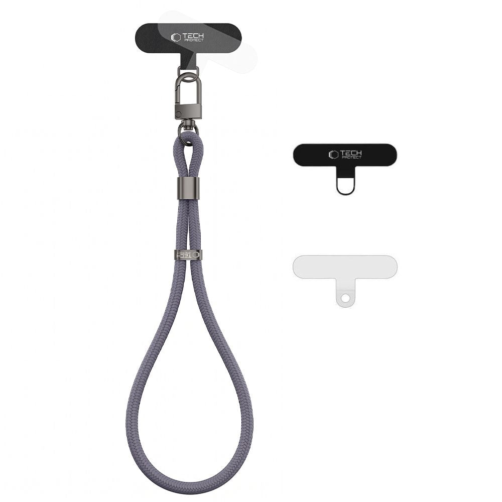 Tech-Protect C11S Rope Wrist Strap telefonui - Pilka -- Other phone accessories