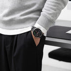 Tech-Protect Defense 2-paketo dėklas Samsung Galaxy Watch 44mm - Skaidrus matinis juodas -- Samsung Galaxy Watch 44mm