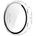 Tech-Protect Defense 2-paketo dėklas Samsung Galaxy Watch 44mm - Skaidrus matinis juodas -- Samsung Galaxy Watch 44mm