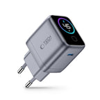 Tech-Protect PowerVision NC45W-GaN 1-prievado PD 45W Sienos Krauntuvas - Tamsiai Pilka -- Cell phone chargers