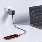 Tech-Protect PowerVision NC45W-GaN 1-prievado PD 45W Sienos Krauntuvas - Tamsiai Pilka -- Cell phone chargers