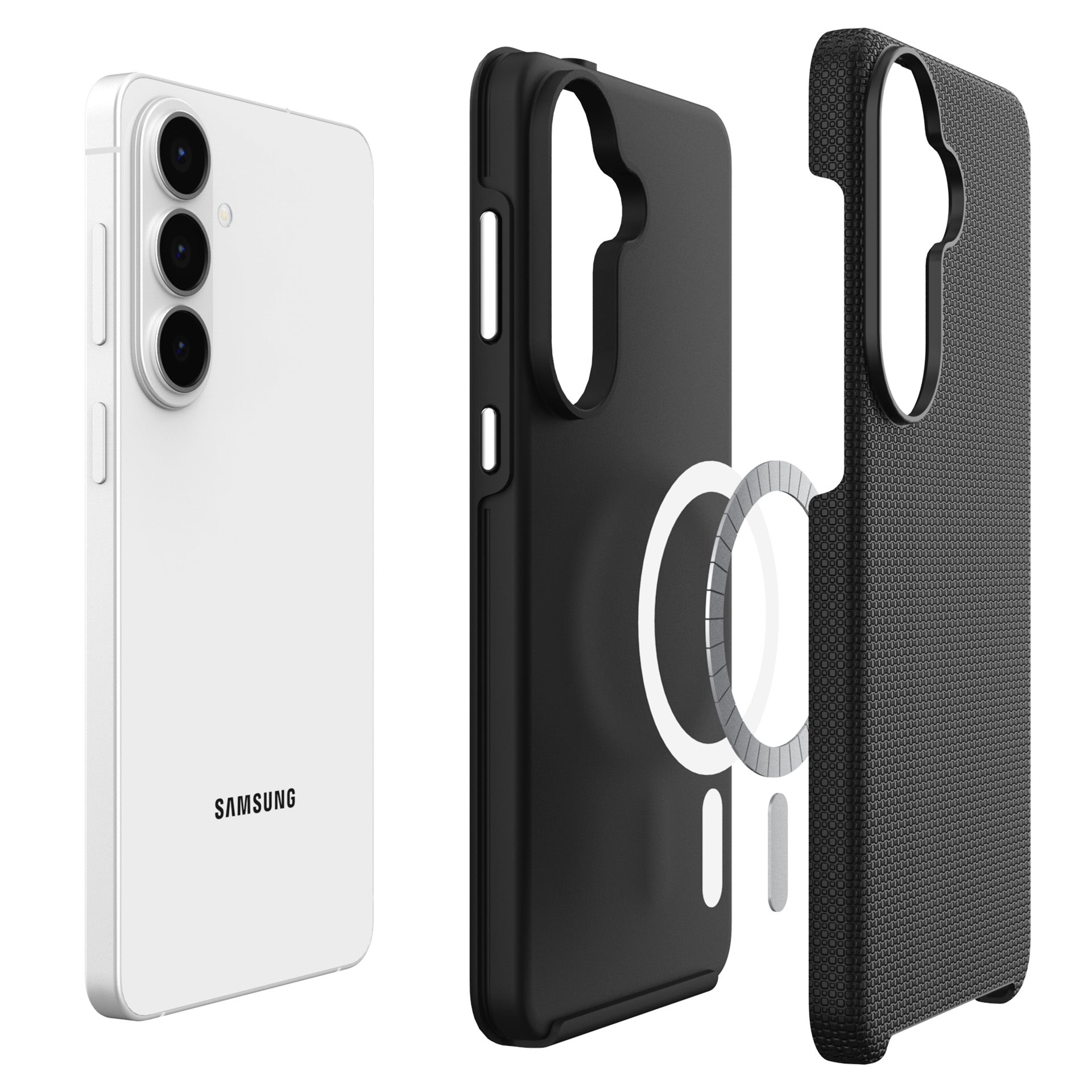 3mk Fortis MagCase Samsung Galaxy S26 FE - juoda -- Samsung Galaxy S26 FE