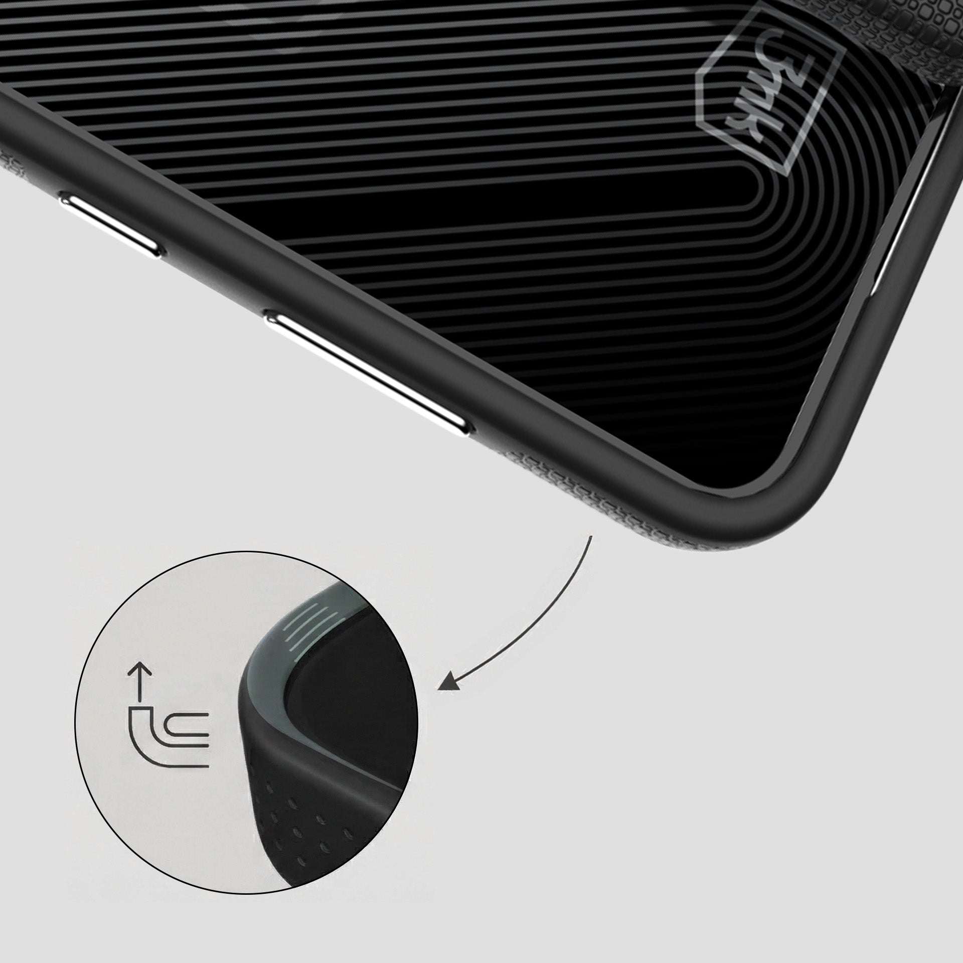 3mk Fortis MagCase Samsung Galaxy S26 FE - juoda -- Samsung Galaxy S26 FE