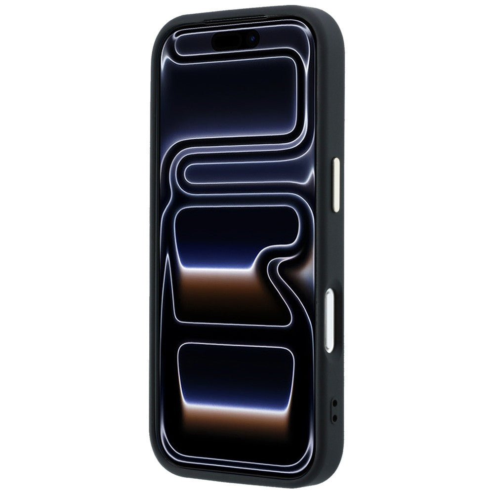 Guess 4G & Big Resin Logo dėklas iPhone 17 Pro / 18 Pro - juoda -- iPhone 17 Pro / iPhone 18 Pro