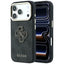 Guess 4G & Big Resin Logo dėklas iPhone 17 Pro Max / 18 Pro Max - juodas -- iPhone 17 Pro Max / iPhone 18 Pro Max