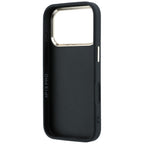 Guess 4G & Big Resin Logo dėklas iPhone 17 Pro Max / 18 Pro Max - juodas -- iPhone 17 Pro Max / iPhone 18 Pro Max
