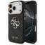 Guess 4G Big 4G Classic Logo dėklas iPhone 17 Pro / 18 Pro - juodas ir aukso spalva -- iPhone 17 Pro / iPhone 18 Pro