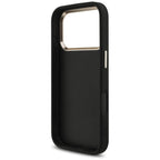 Guess 4G Big 4G Classic Logo dėklas iPhone 17 Pro / 18 Pro - juodas ir aukso spalva -- iPhone 17 Pro / iPhone 18 Pro
