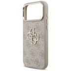 Guess 4G Big 4G Classic Logo dėklas skirtas iPhone 17 Pro Max / 18 Pro Max - Rožinis auksas -- iPhone 17 Pro Max / iPhone...