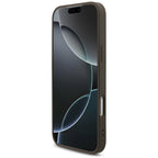 Guess 4G Big Logo dėklas skirtas iPhone 17 Pro / 18 Pro - Ruda -- iPhone 17 Pro / iPhone 18 Pro
