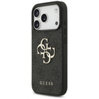 Guess 4G Big Logo dėklas skirtas iPhone 17 Pro / 18 Pro - Juoda -- iPhone 17 Pro / iPhone 18 Pro