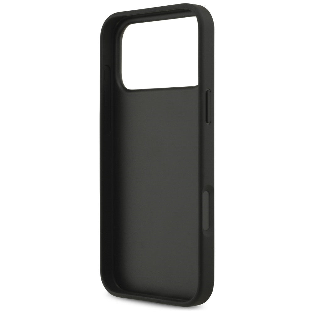 Guess 4G Big Logo dėklas skirtas iPhone 17 Pro Max / 18 Pro Max - juoda spalva -- iPhone 17 Pro Max / iPhone 18 Pro Max