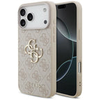 Guess 4G Big Logo dėklas skirtas iPhone 17 Pro Max / 18 Pro Max - rožinė spalva -- iPhone 17 Pro Max / iPhone 18 Pro Max
