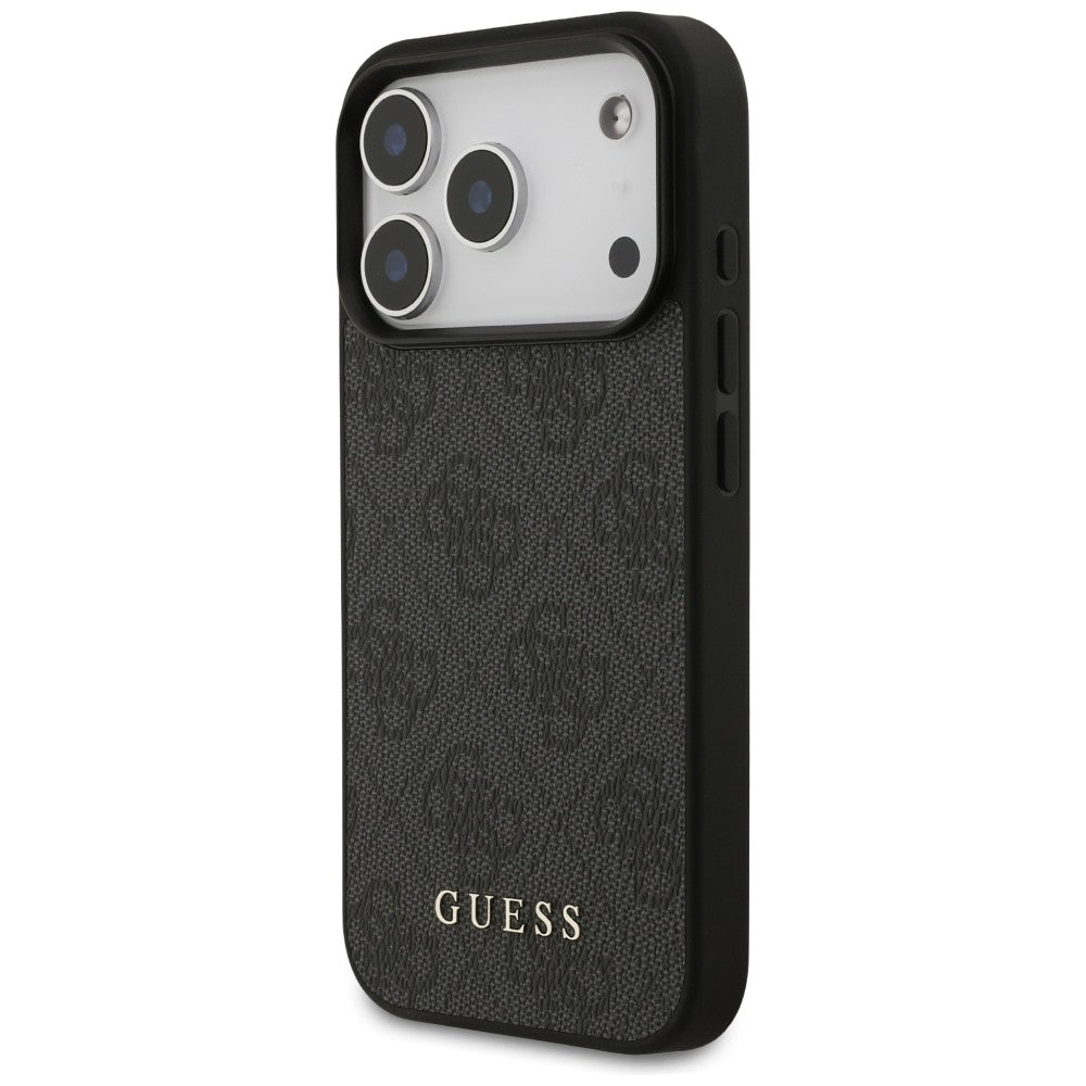 Guess 4G Classic dėklas skirtas iPhone 17 Pro / 18 Pro - juoda spalva -- iPhone 17 Pro / iPhone 18 Pro