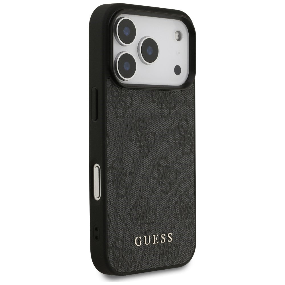 Guess 4G Classic dėklas skirtas iPhone 17 Pro / 18 Pro - juoda spalva -- iPhone 17 Pro / iPhone 18 Pro