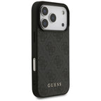 Guess 4G Classic dėklas skirtas iPhone 17 Pro / 18 Pro - juoda spalva -- iPhone 17 Pro / iPhone 18 Pro