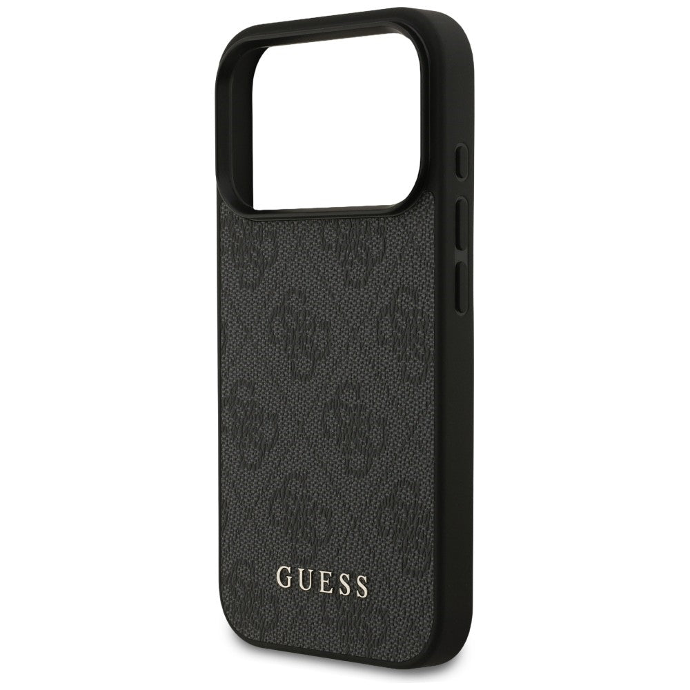 Guess 4G Classic dėklas skirtas iPhone 17 Pro / 18 Pro - juoda spalva -- iPhone 17 Pro / iPhone 18 Pro