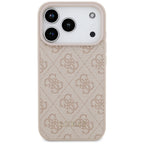 Guess 4G Classic dėklas skirtas iPhone 17 Pro / 18 Pro - rožinė spalva -- iPhone 17 Pro / iPhone 18 Pro