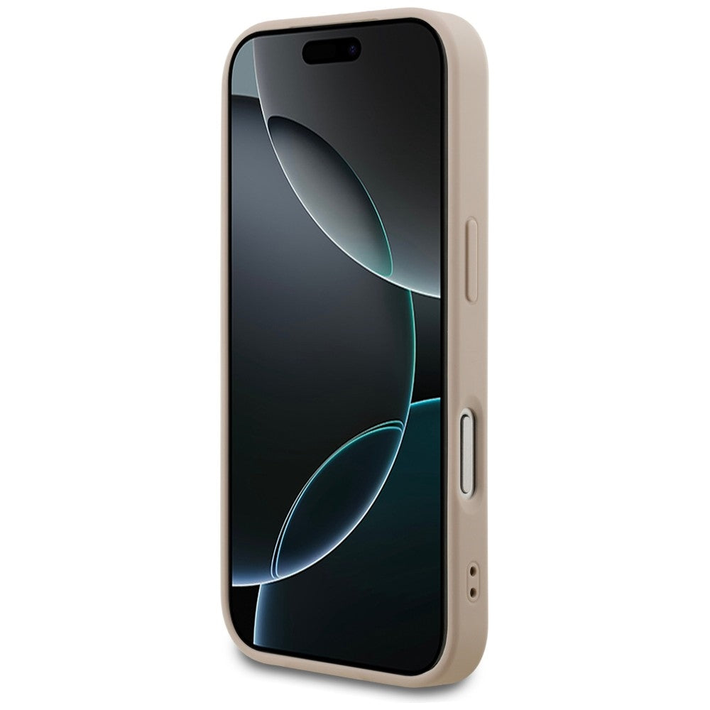 Guess 4G Classic dėklas skirtas iPhone 17 Pro / 18 Pro - rožinė spalva -- iPhone 17 Pro / iPhone 18 Pro