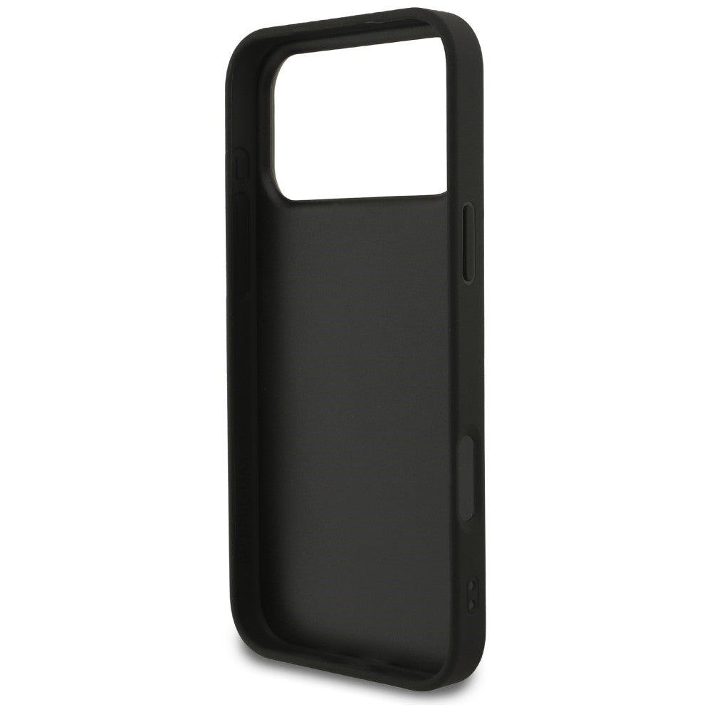 Guess 4G Classic dėklas iPhone 17 Pro Max / 18 Pro Max - juodas -- iPhone 17 Pro Max / iPhone 18 Pro Max
