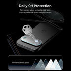 Spigen Optik Pro HD 2-Pack grūdintas stiklas objektyvo ekrano apsaugai Google Pixel 11 -- Google Pixel 11