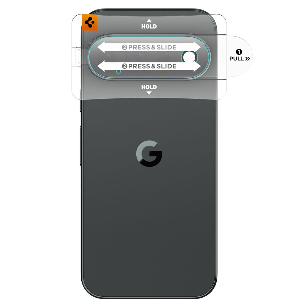 Spigen Optik Pro HD 2-Pack grūdintas stiklas objektyvo ekrano apsauga skirta Google Pixel 11 Pro -- Google Pixel 11 Pro