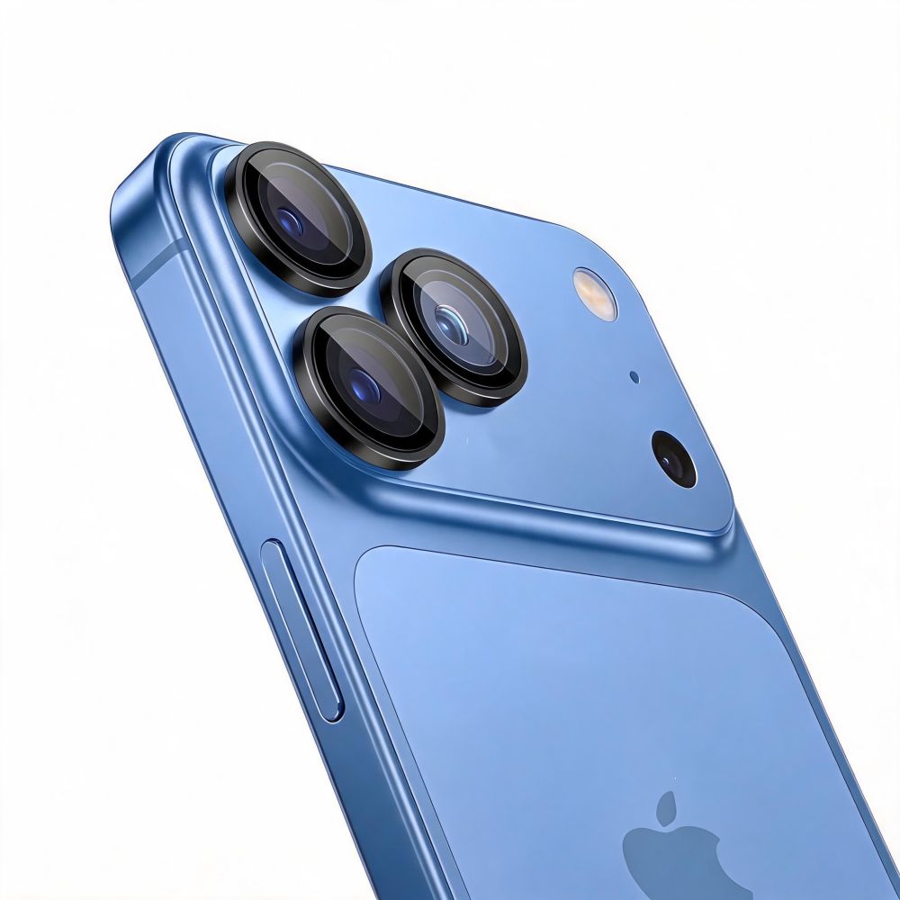 Tech-Protect Camring Fit+ kamerų apsauga iPhone 18 Pro / 18 Pro Max - Juoda -- iPhone 18 Pro / iPhone 18 Pro Max
