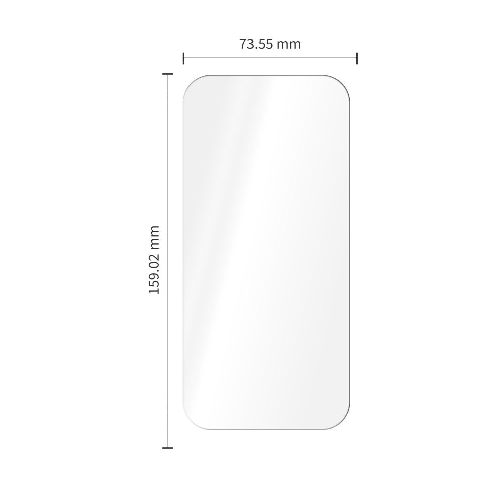 Tech-Protect Easy Set+ 2-Pack grūdintas stiklas ekranui ir objektyvui iPhone 18 Pro Max -- iPhone 18 Pro Max