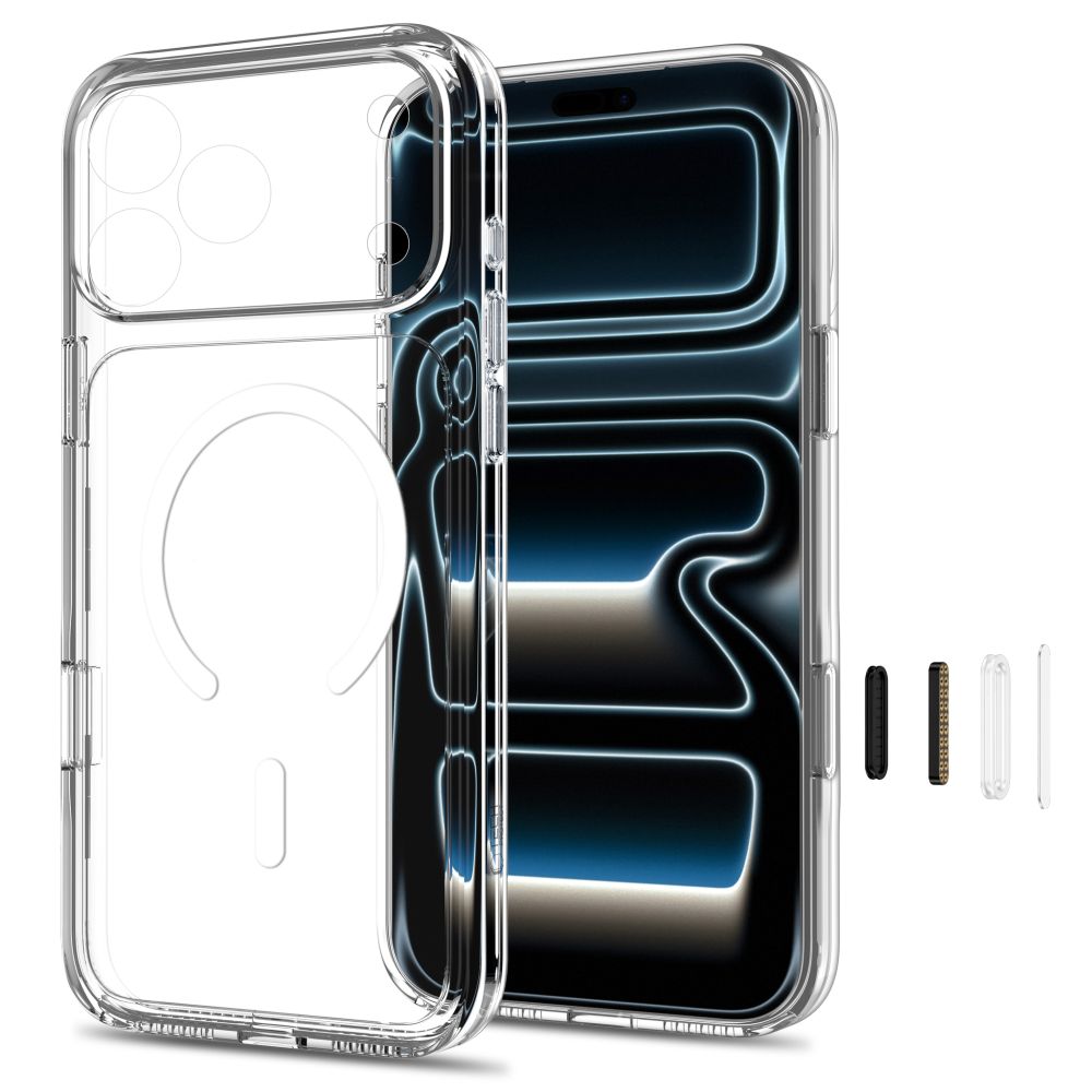 Tech-Protect Flexair Hybrid CC MagSafe dėklas Apple iPhone 17 Pro Max / 18 Pro Max - Skaidrus -- iPhone 17 Pro Max /...