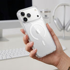 Tech-Protect Flexair Hybrid CC MagSafe dėklas Apple iPhone 17 Pro Max / 18 Pro Max - Skaidrus -- iPhone 17 Pro Max /...