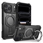 Tech-Protect MagForce MagSafe dėklas Apple iPhone 17 Pro / 18 Pro - matinis juodas -- iPhone 17 Pro / iPhone 18 Pro