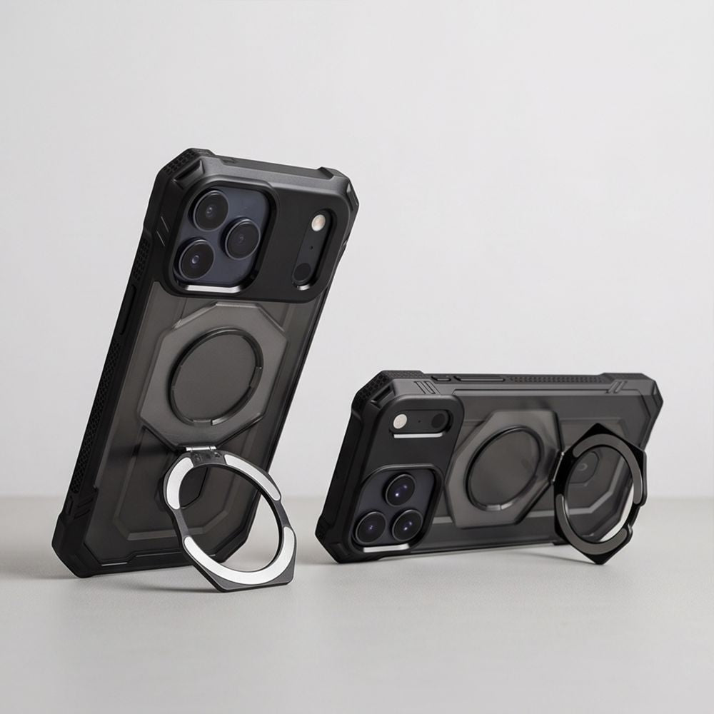 Tech-Protect MagForce MagSafe dėklas Apple iPhone 17 Pro / 18 Pro - matinis juodas -- iPhone 17 Pro / iPhone 18 Pro