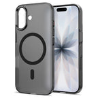 Tech-Protect MagZero MagSafe dėklas skirtas iPhone 17 - matinis juodas -- iPhone 17