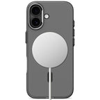 Tech-Protect MagZero MagSafe dėklas skirtas iPhone 17 - matinis juodas -- iPhone 17