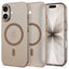 Tech-Protect MagZero MagSafe dėklas skirtas iPhone 17 - smėlio-rudas matinis -- iPhone 17