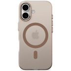 Tech-Protect MagZero MagSafe dėklas skirtas iPhone 17 - smėlio-rudas matinis -- iPhone 17