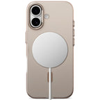 Tech-Protect MagZero MagSafe dėklas skirtas iPhone 17 - smėlio-rudas matinis -- iPhone 17